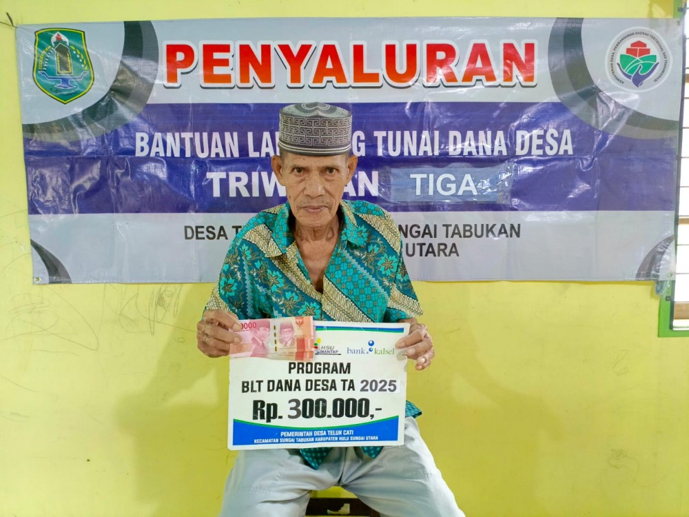 Penyaluran BLT-DD Bulan Juli 2025